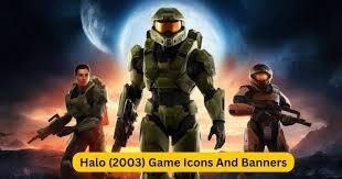 Halo (2003) Game Icons Banners