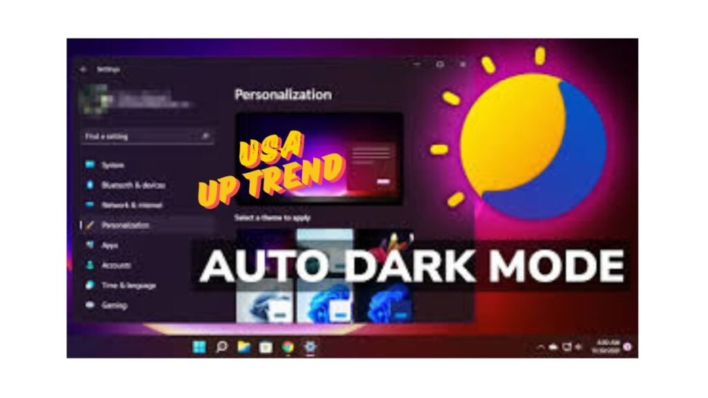 Automatic dark mode