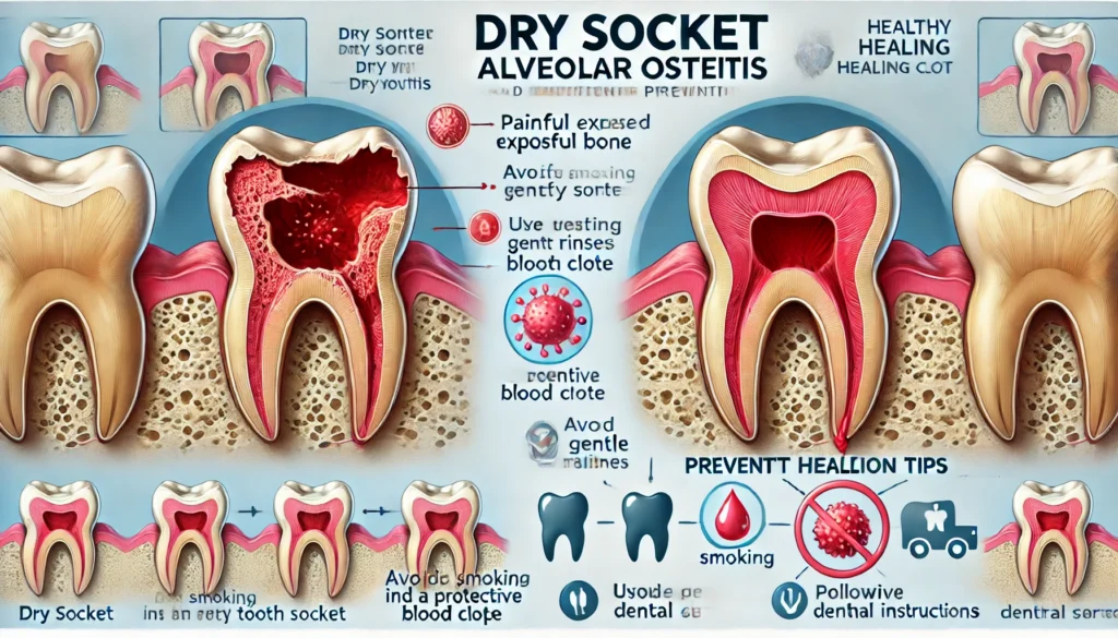 What is dry socket and how to prevent it?