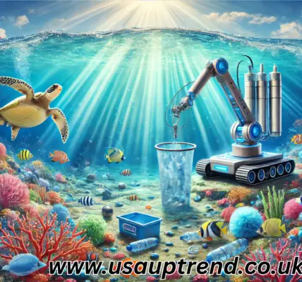 What type of technology has helped animals with underwater pollution
