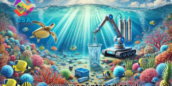 What type of technology has helped animals with underwater pollution