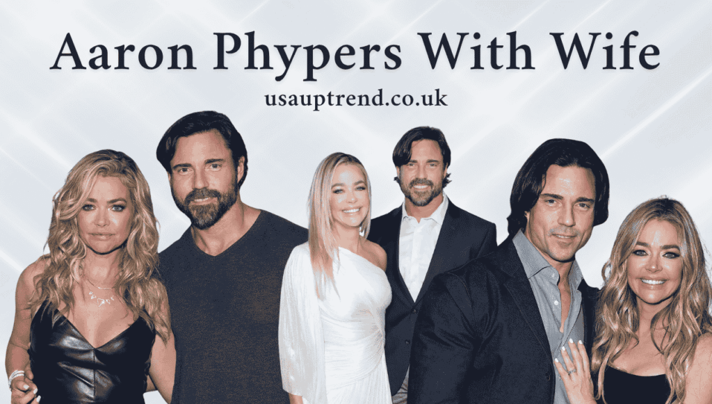 Aaron Phypers with wife